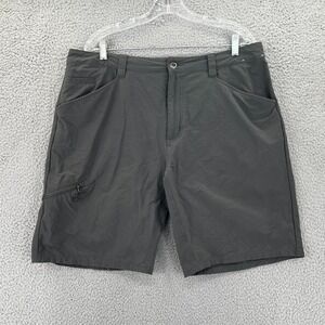 Patagonia Quandary Shorts Mens 38 Forge 9.5" Inseam Grey Hiking Camping READ